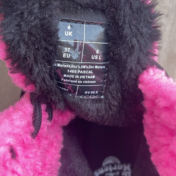 Brand New No Tags  💗 1460 PASCAL WOMEN'S FAUX SHEARLING BOOTS Doc Martens - Picture 12 of 13